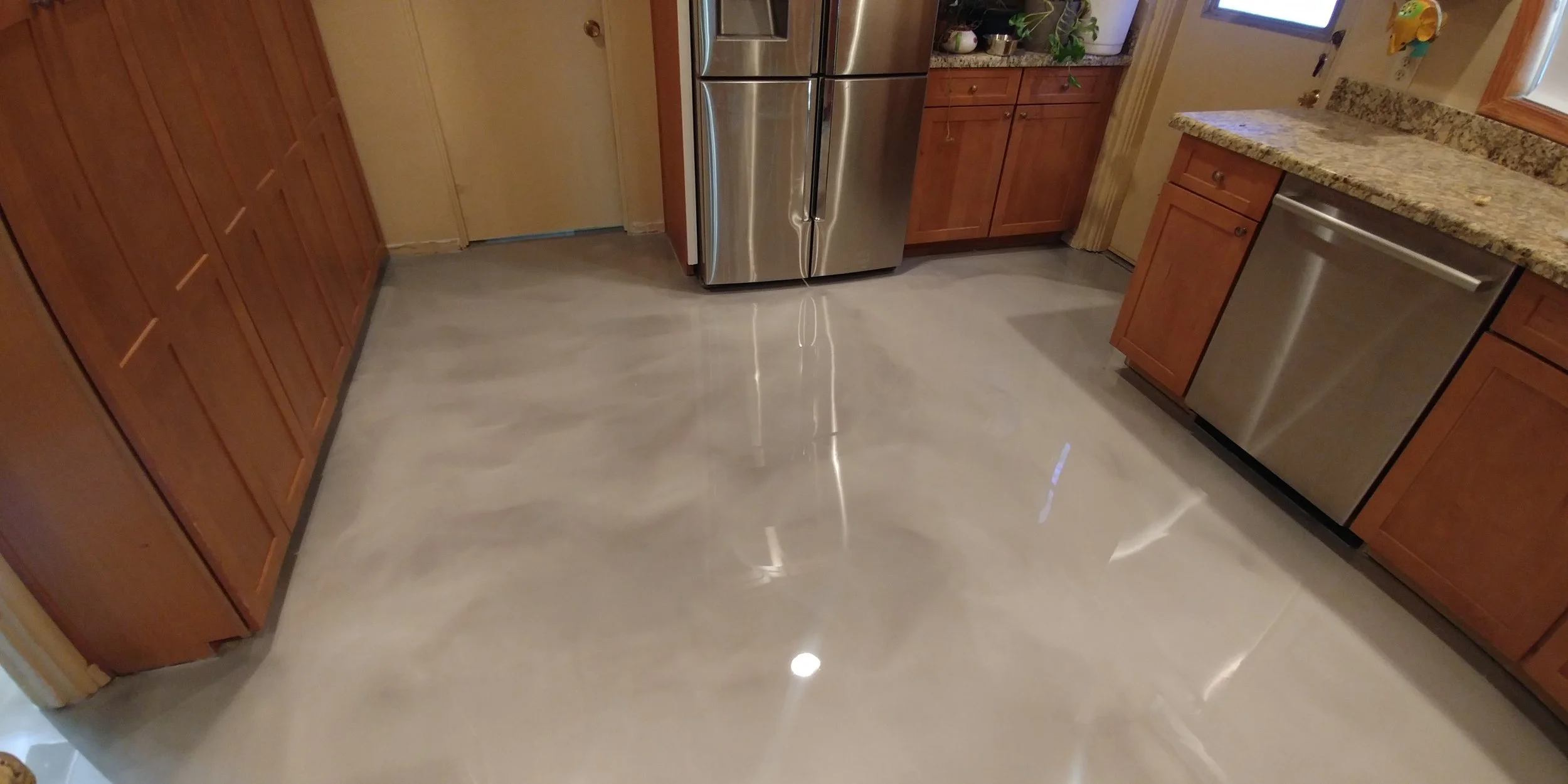 Metallic pearl epoxy floor best sale
